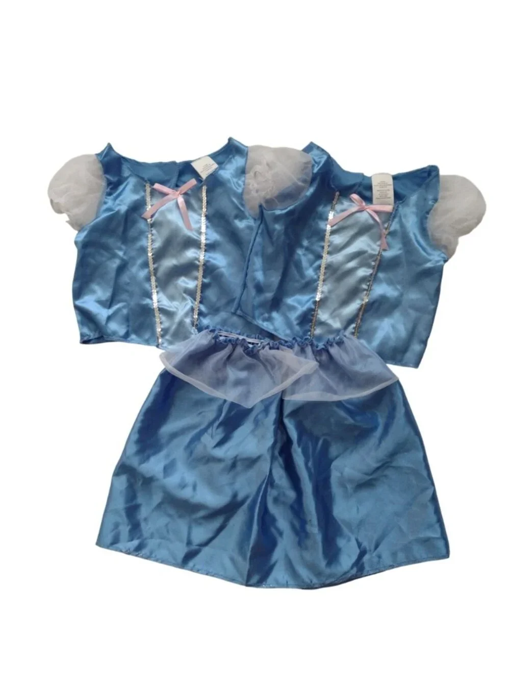 Disney Little Girls Mix Match Costumes 4-6x Princess Dress Up Play Set 8 pcs